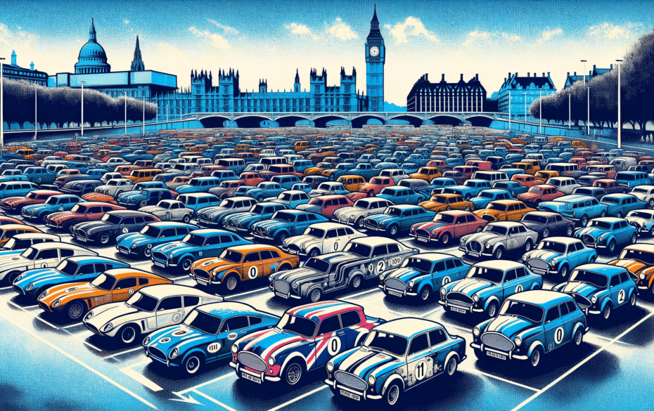 car park in London