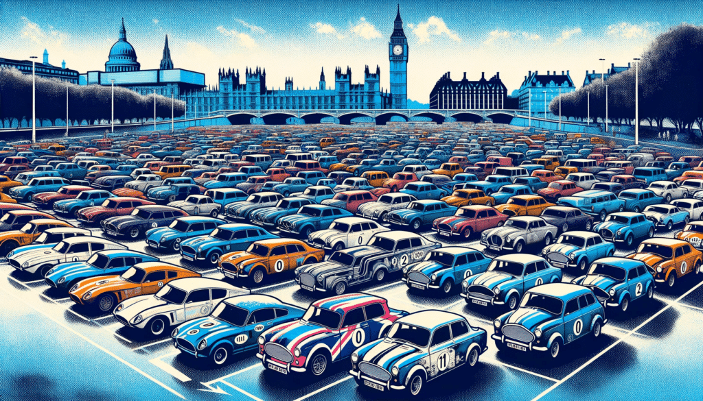 car park in London